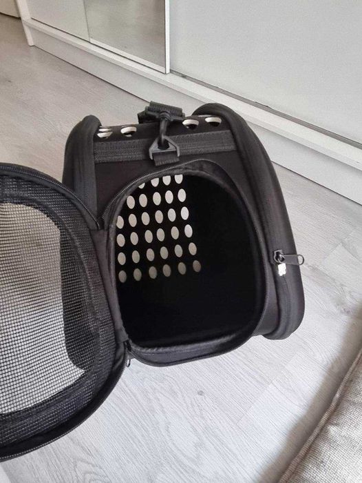 Składany Transporter dla Psa Kota Lekka Torba z Wentylacją Uniwersalna