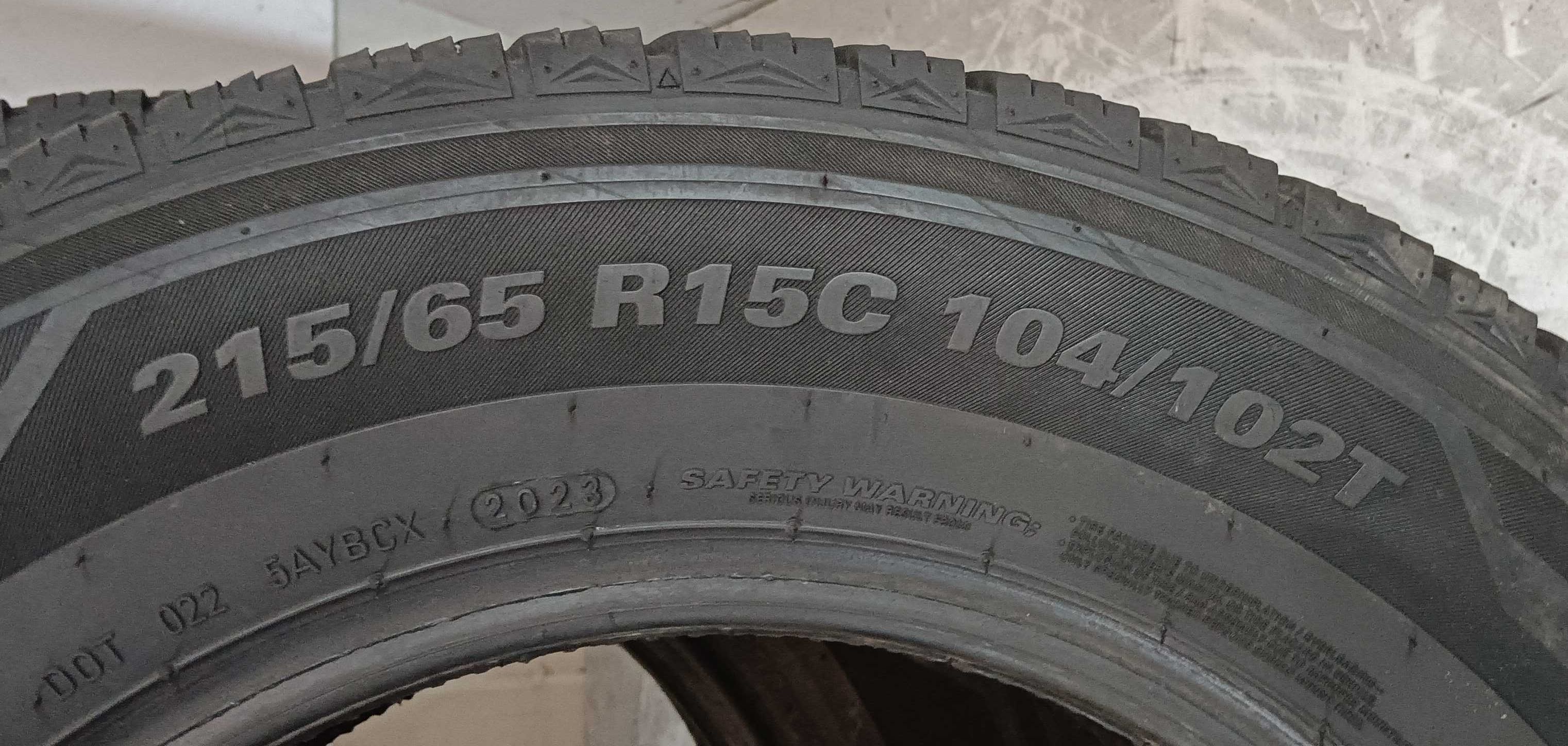 P616320M Para 215/65R15C Kumho Portran 4S CX11 Van 4Season 2023rok