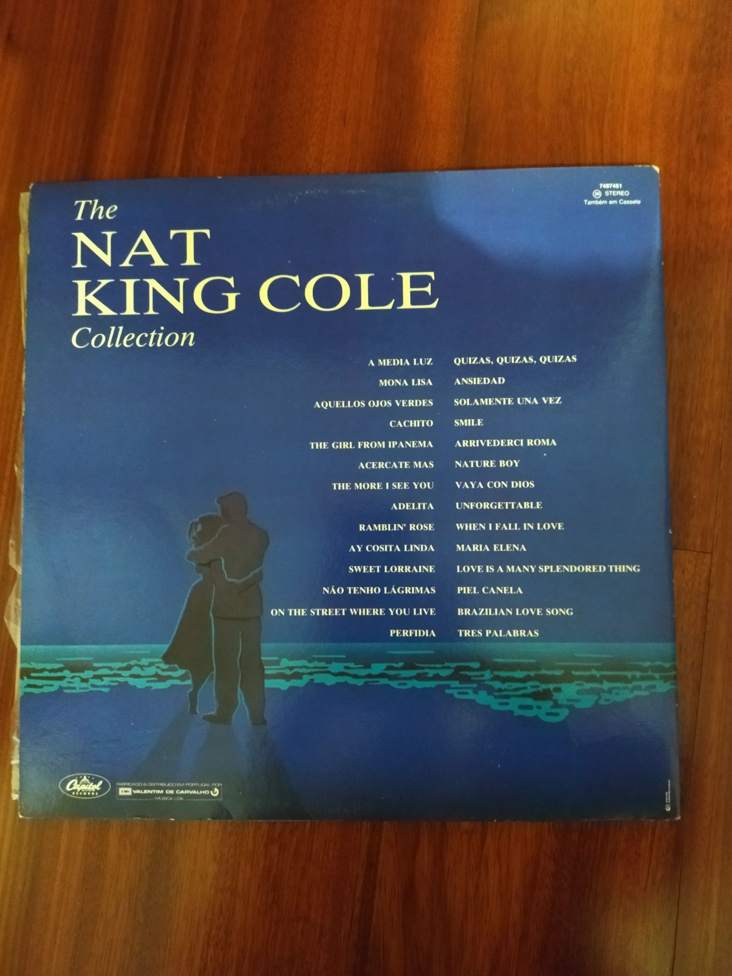 Discos de vinil do Nat King Cole