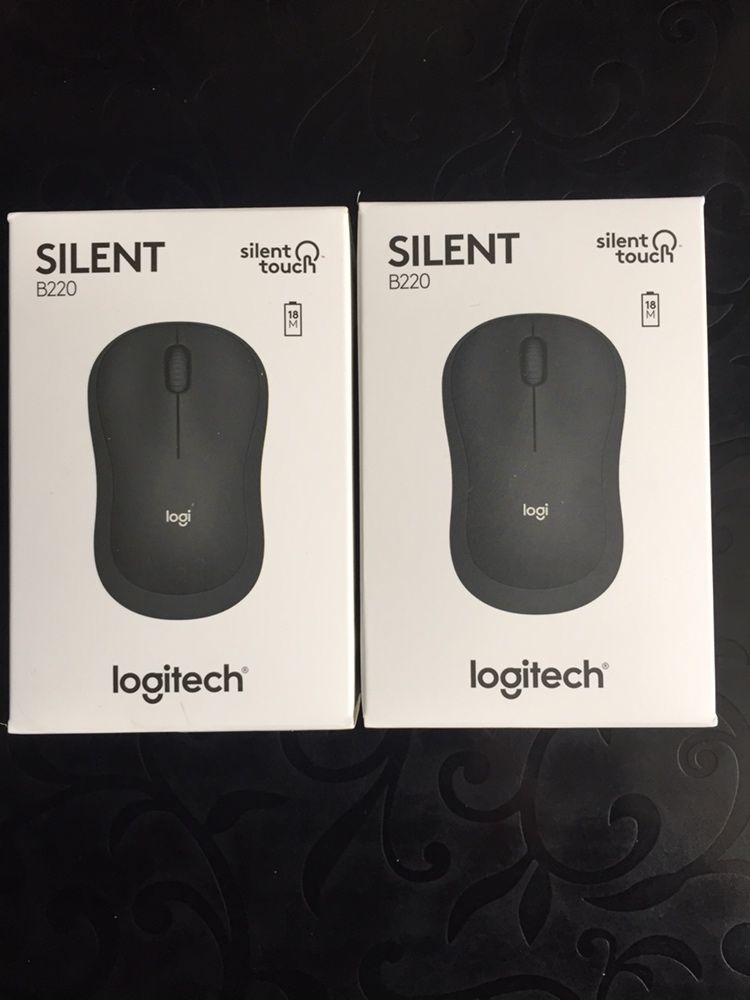 Мишка logitech silent b220