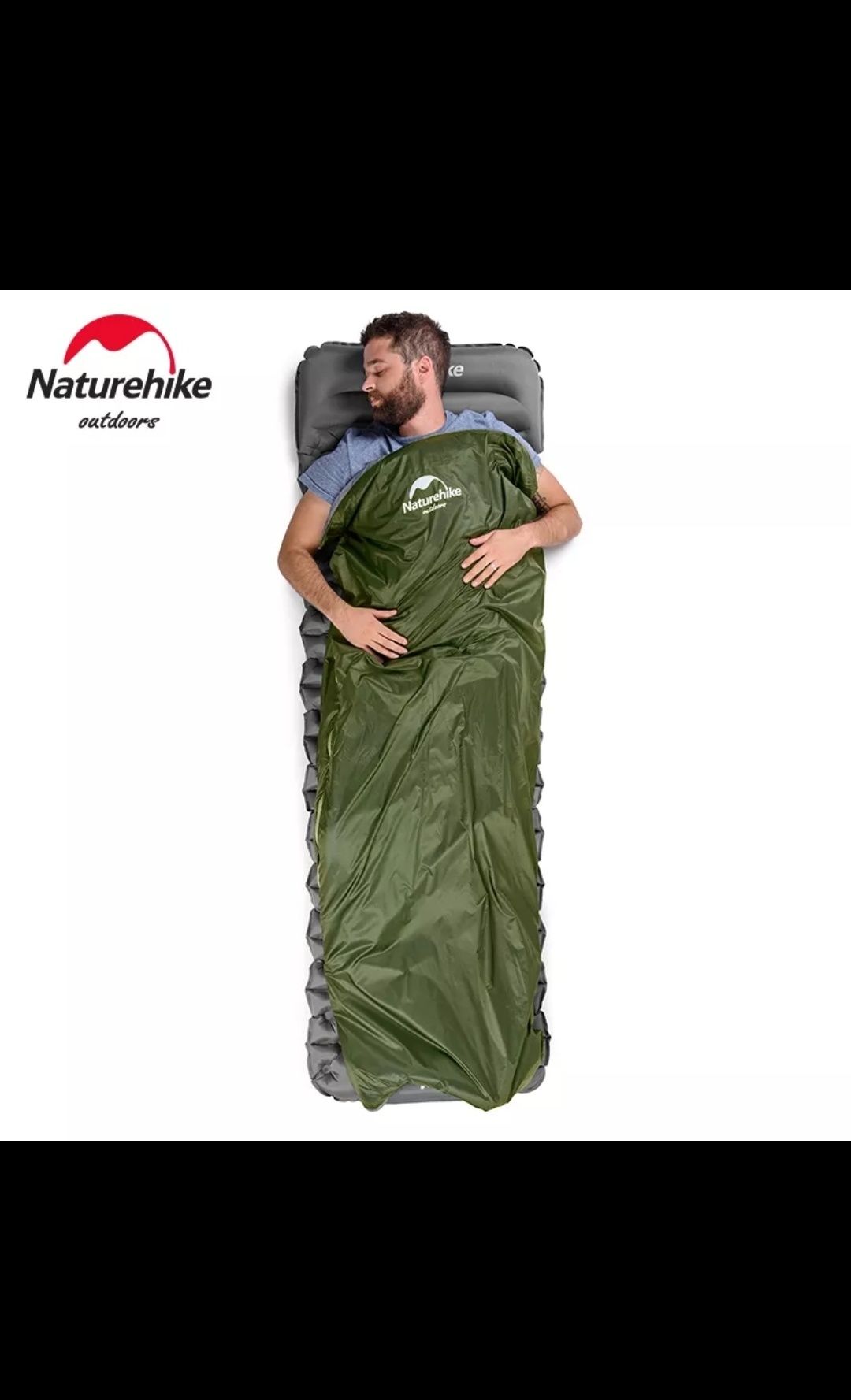 Спальний мішок NatureHike LW180 / Вага: 680г