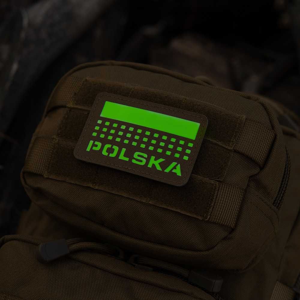 M-Tac Naszywka na rzep Flaga Polska Laser Cut Coyote Luminate