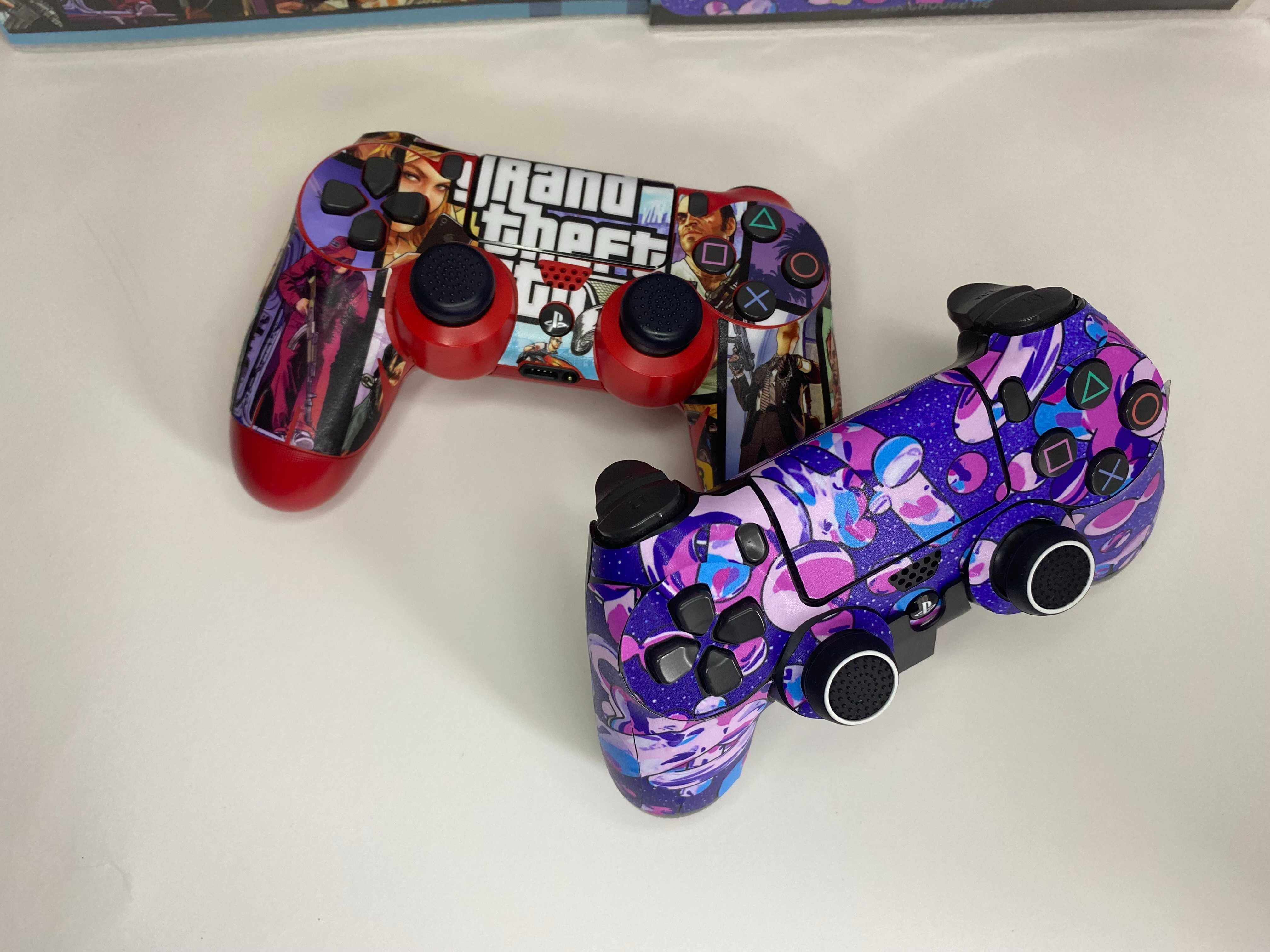 Personalização de comando,Grips,padlles,skin.Comando não incluido. Ps4