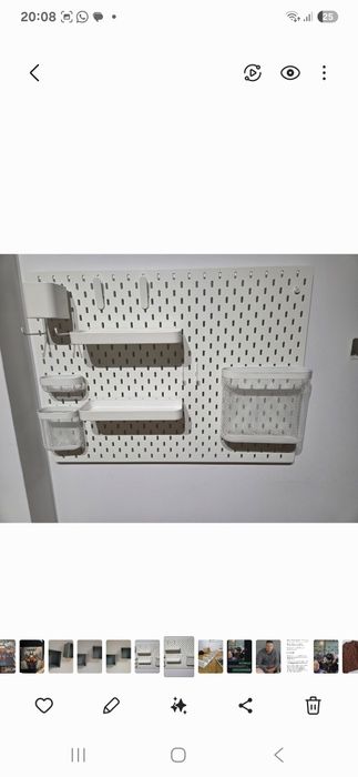 Ikea tablica Skadis perforowana jest. 80 cm j. Nowa