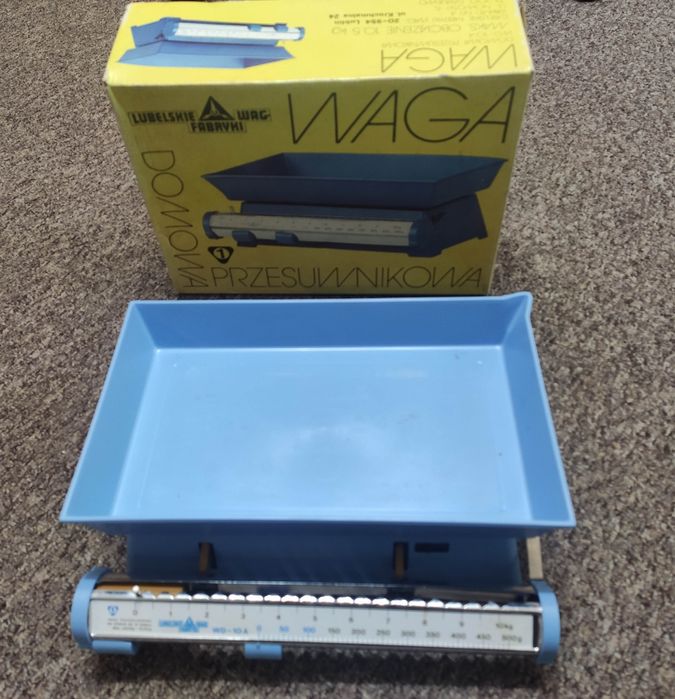 Waga domowa przesuwnikowa Wd-10a 1989