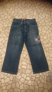 Spodnie 98 dziewczęce jeans 5-10-15 nowe