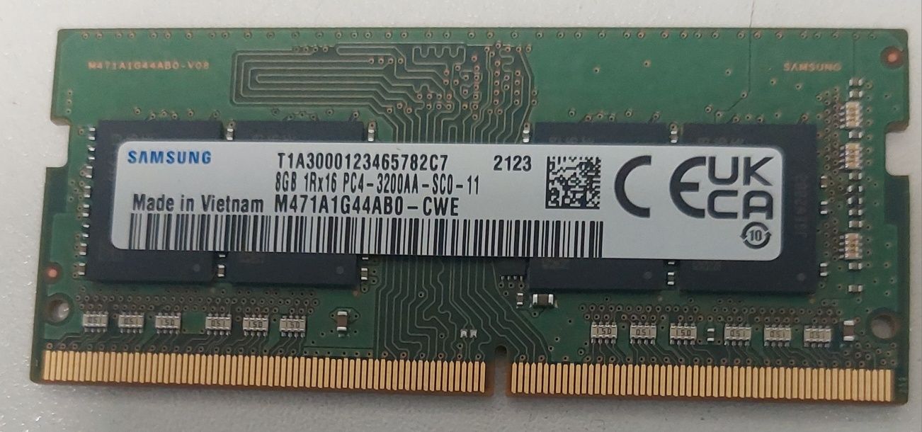 память для ноутбука Samsung SODIMM DDR4 8Gb