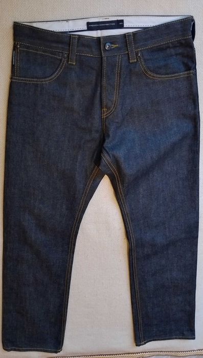 French Connection мужские джинсы selvedge denim W30 (46-48).