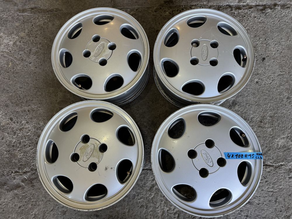 Диски 4/108R15 ЦО63.4 6J ET52.5 Ford Fiesta Focus I Fusion B-Max Audi