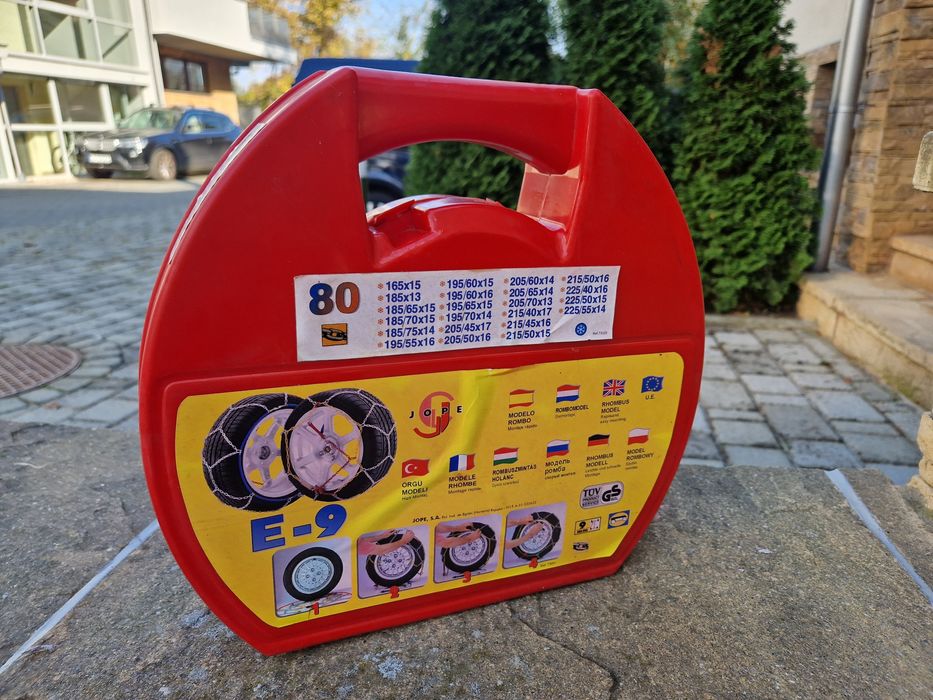 Łańcuchy na koła. Jope 80 E-9