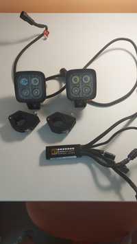 Luzes auxiliares Denalli S4 + Controlador CANsmart™ GEN II -BMW