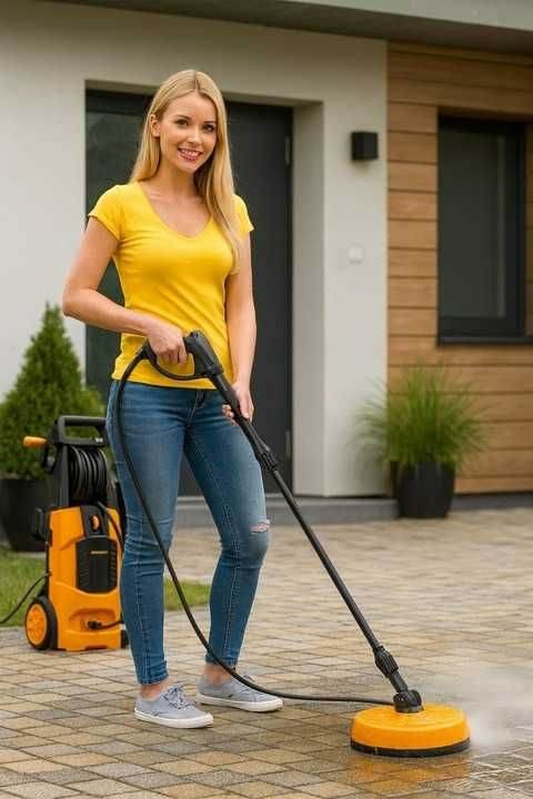 Мийка високого тиску Riwall 2900W. Насос ЛАТУНЬ. Чехія. Мойка высокого