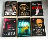 6x Piotr Kościelny Zwierz + Zaginiona + Decyzja + Łowca + Dom + Pokot