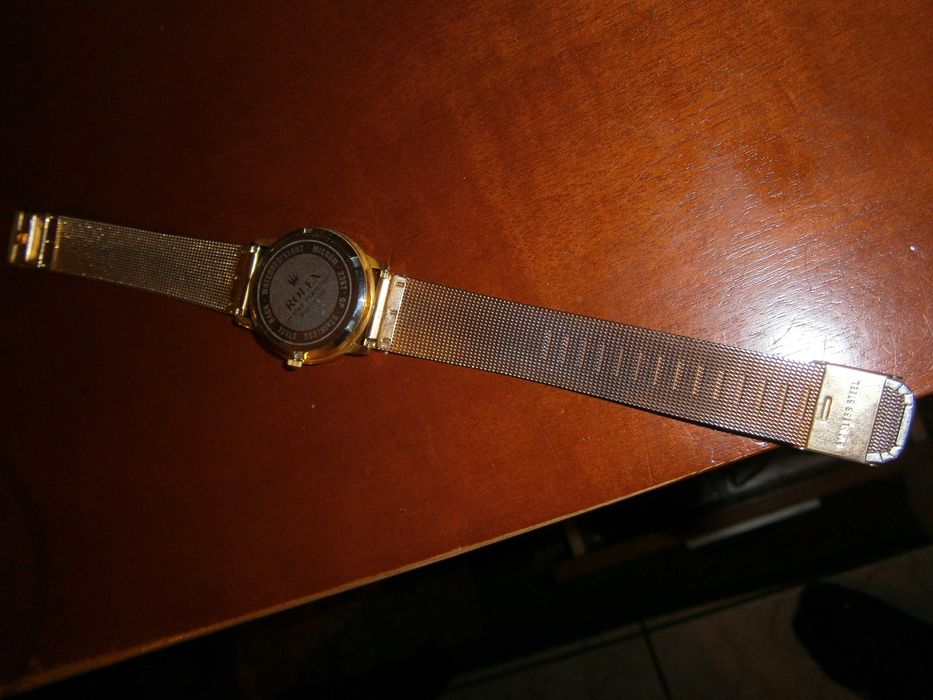Zegarek męski firmy ROLEX w kolorze złotym używany Bardzo dobry stan!