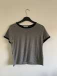 T-shirt riscas Pull&Bear