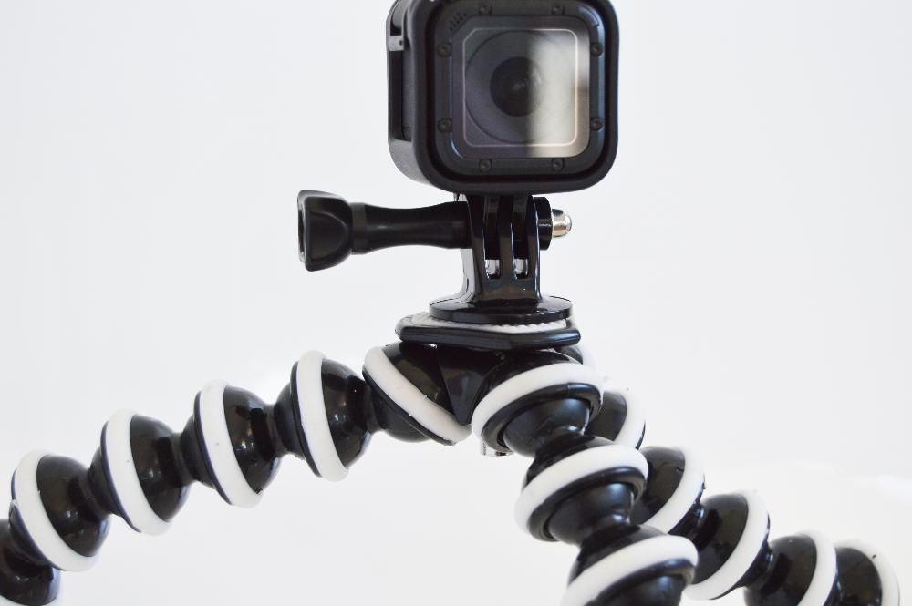 Tripé Flexivel Grande Gopro SJ - Novo - Portes Gratis