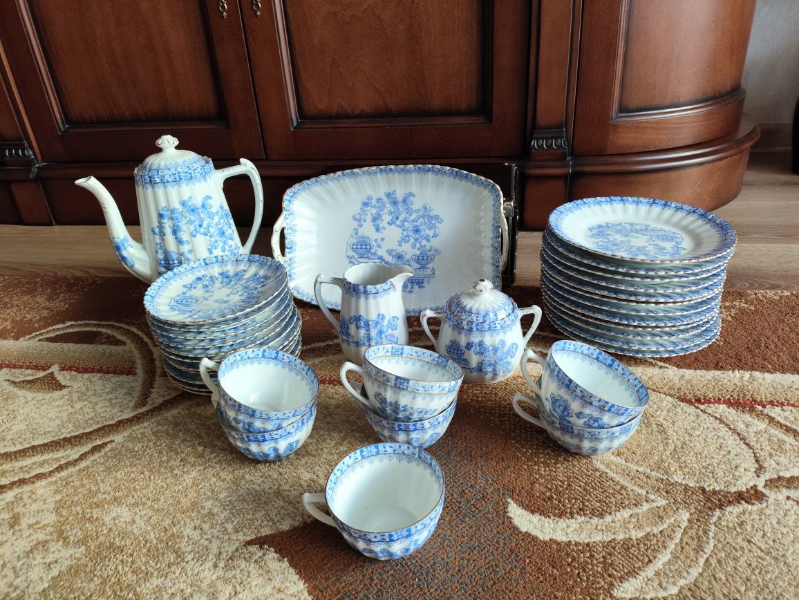 Porcelana Echt Tuppack China Blau Tiefenfurt