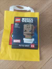 Оригінальне Lego brick headz potted groot 40671