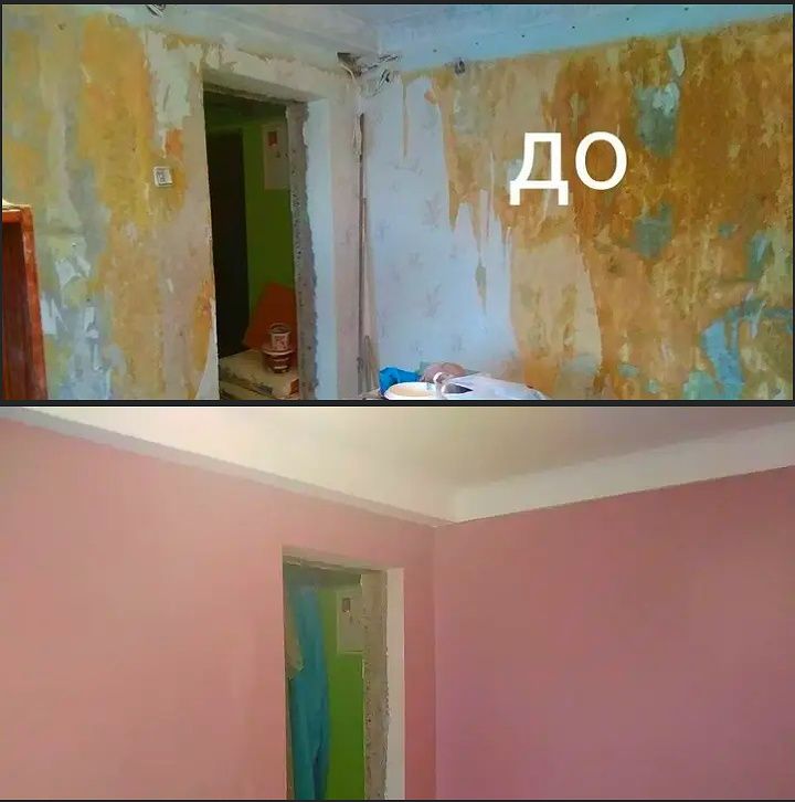 Покраска стен потолков качественно