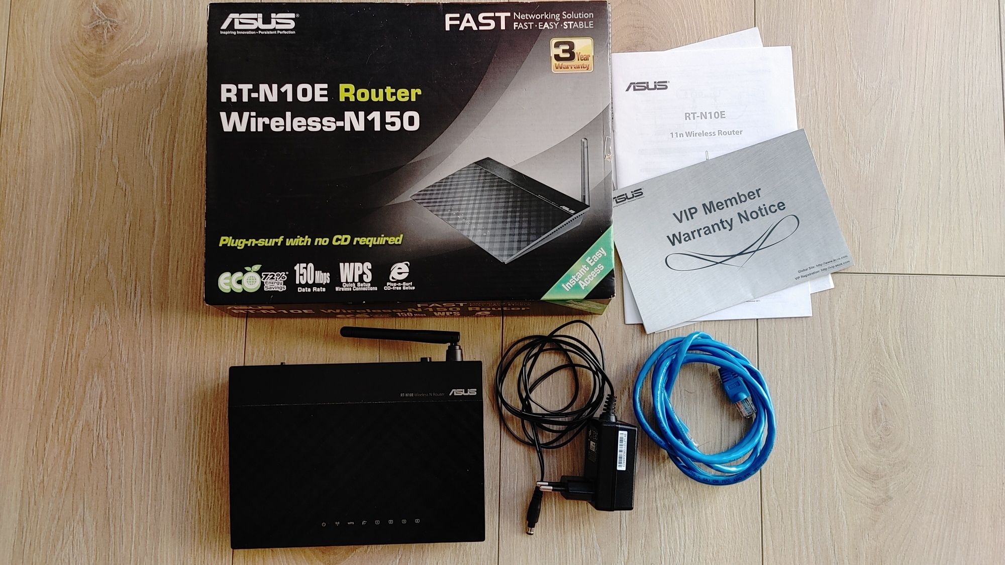Router ASUS RT-N10E 150Mb