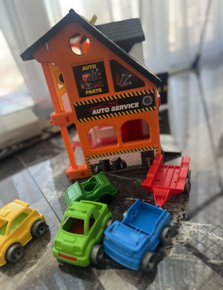 Ігровий набір автосервіс wader house toys
