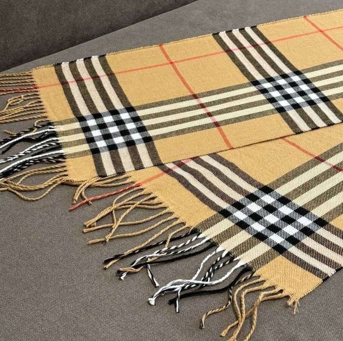 Шарф у клітинку в стилі Burberry | Шарфик Барбери