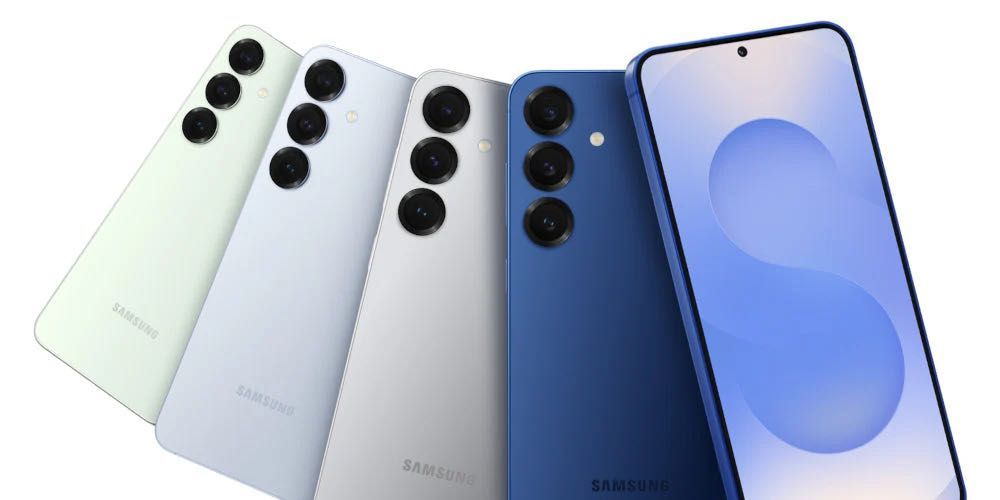 Samsung Galaxy S25 Plus 256GB Silver Navy Ice Blue Mint