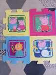Puzzle piankowe mata dla dzieci Świnka Peppa