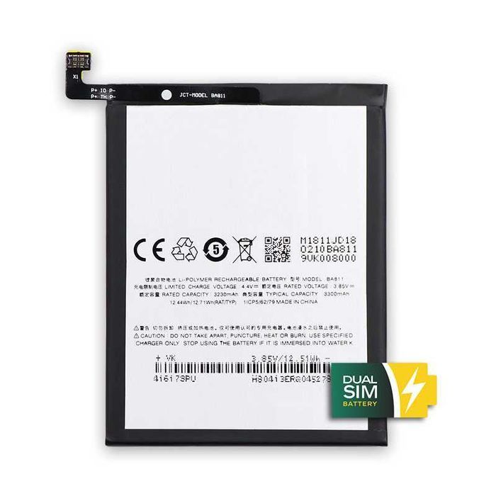 Новий акумулятор, батарея Meizu BA811 для Meizu M6T