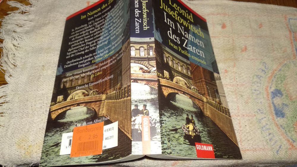 книга детектив немецкий язык Im Namen des Zaren leonid jusefowitsch