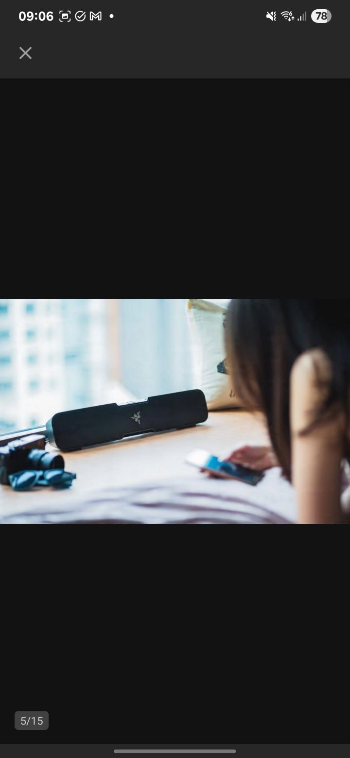 Soundbar RAZER Leviathan 5.1 60w