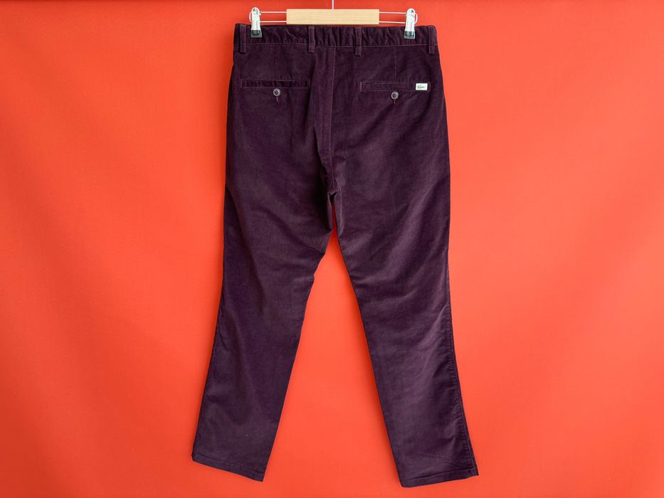 Lacoste чоловічі вельветові бархатні брюки штани чиноси розмір 32