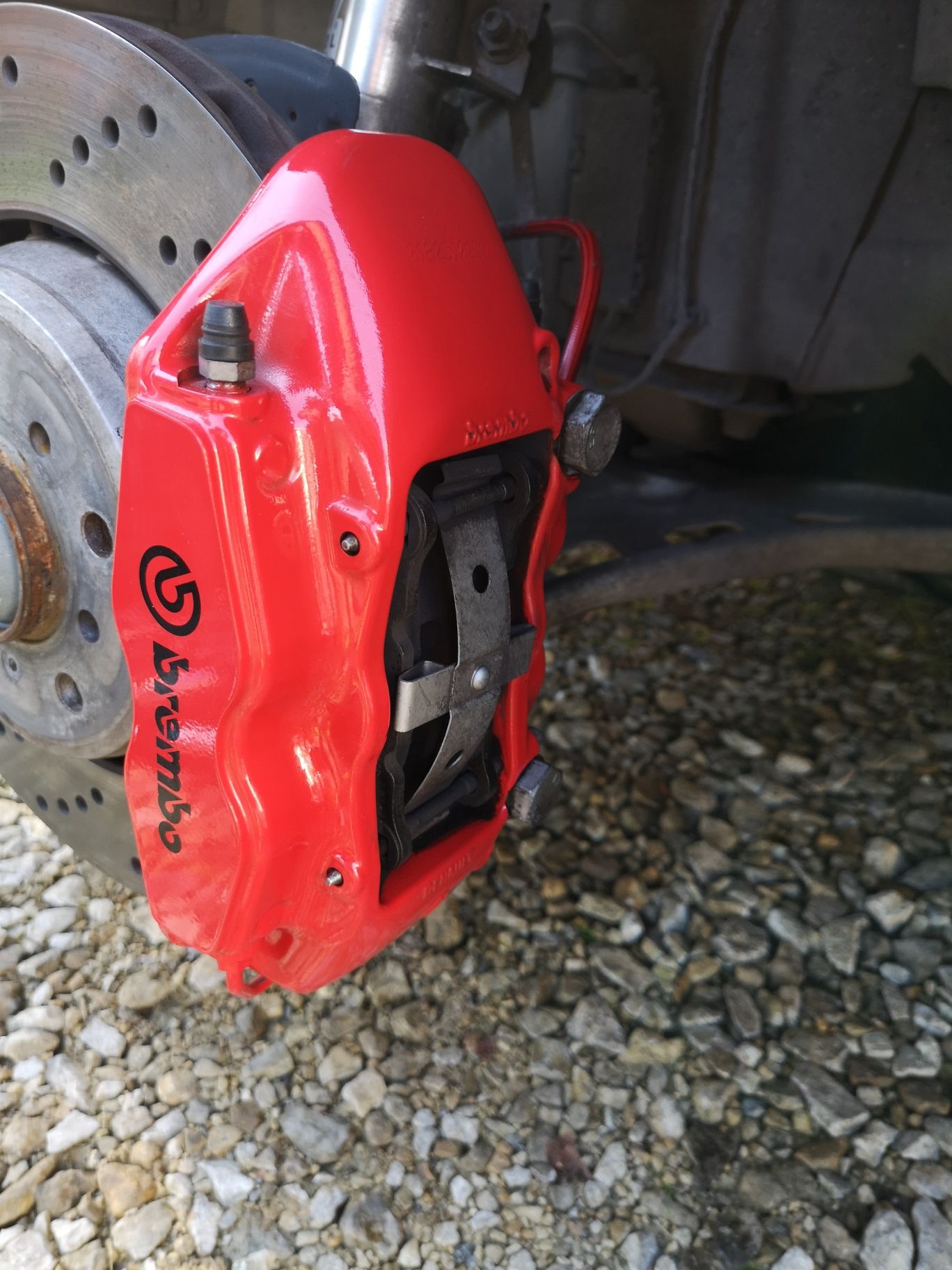 Bmw e46 e36 m3 325mm Brembo 4-tloki big brake kit hamulce zaciski tarc