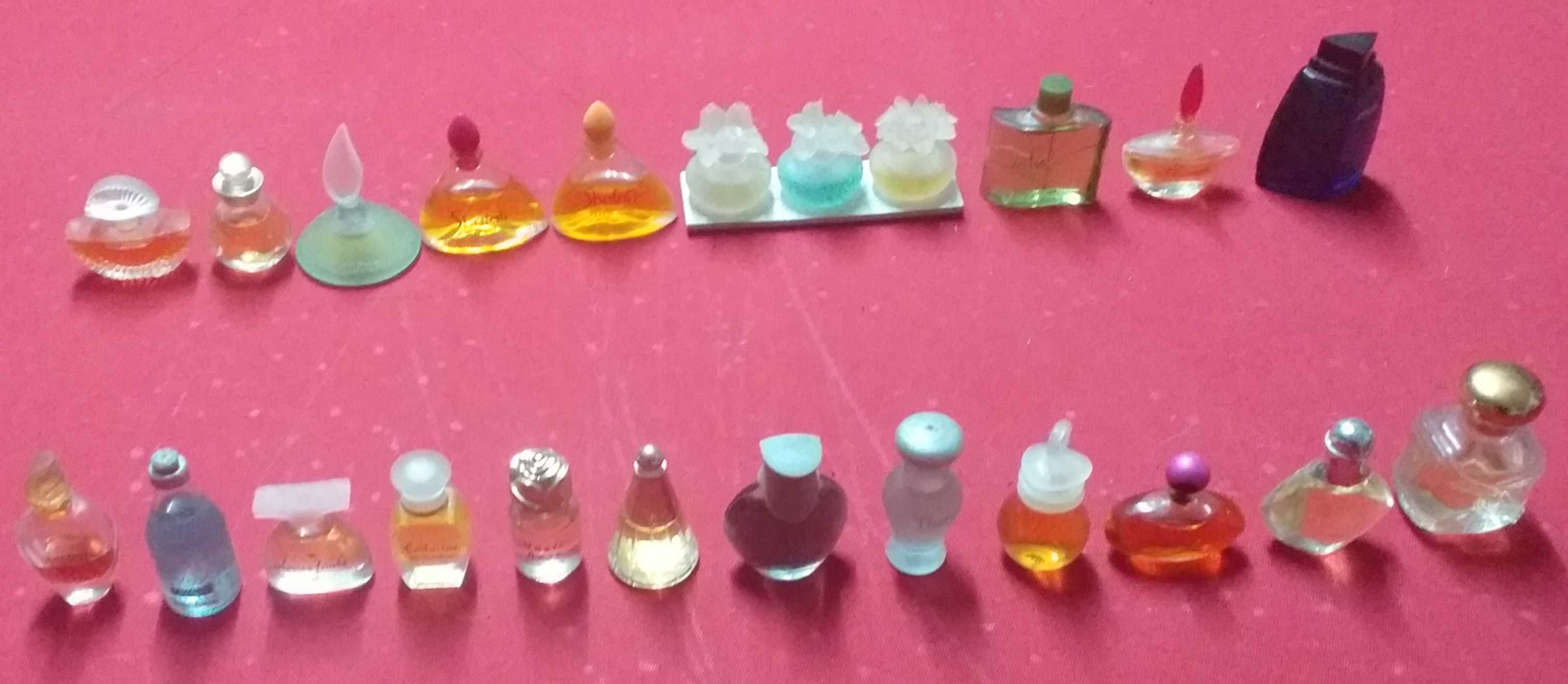 Miniaturas de perfume coleção