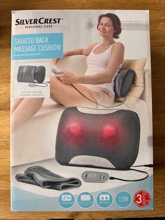 Masażer shiatsu firmy SilverCrest do pleców i nóg