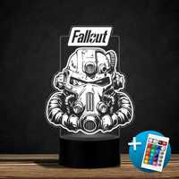 Candeeiro Led personalizado - Fallout