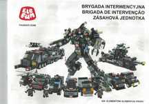 Klocki Elefun 8w1 Brygada interwencyjna