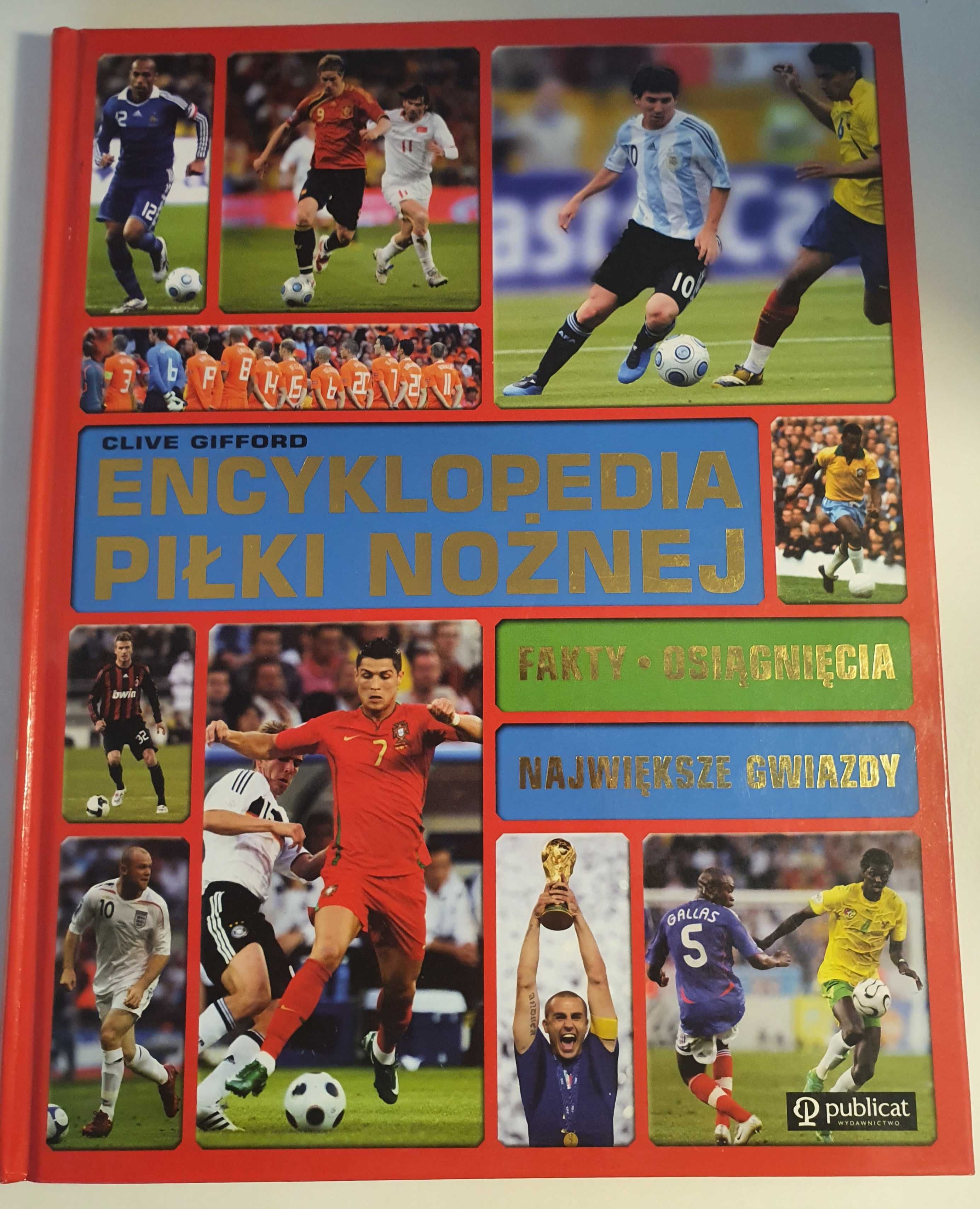 Encyklopedia piłki nożnej, autor Clive Gifford.