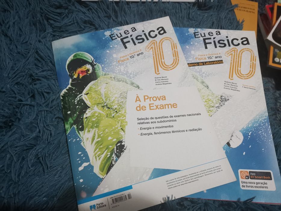 Cadernos de atividades novos de Física de 10ano