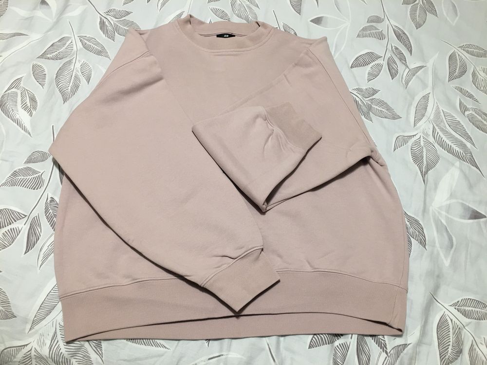 Bluza męska 100% gruba bawełna H&M oversized fit M jak nowa