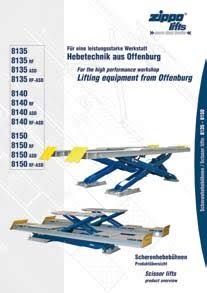 Podnośnik nożycowy/samochodowy ZIPPO 8090