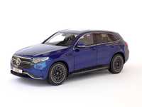 Model 1:18 NZG Mercedes-Benz EQC 4matic (N293) 2019 blue