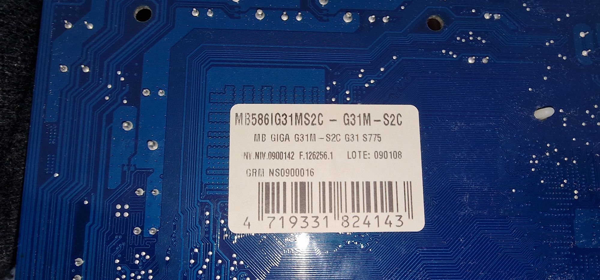 Bundle Motherboard + CPU Pentium 2.5Ghz + RAM