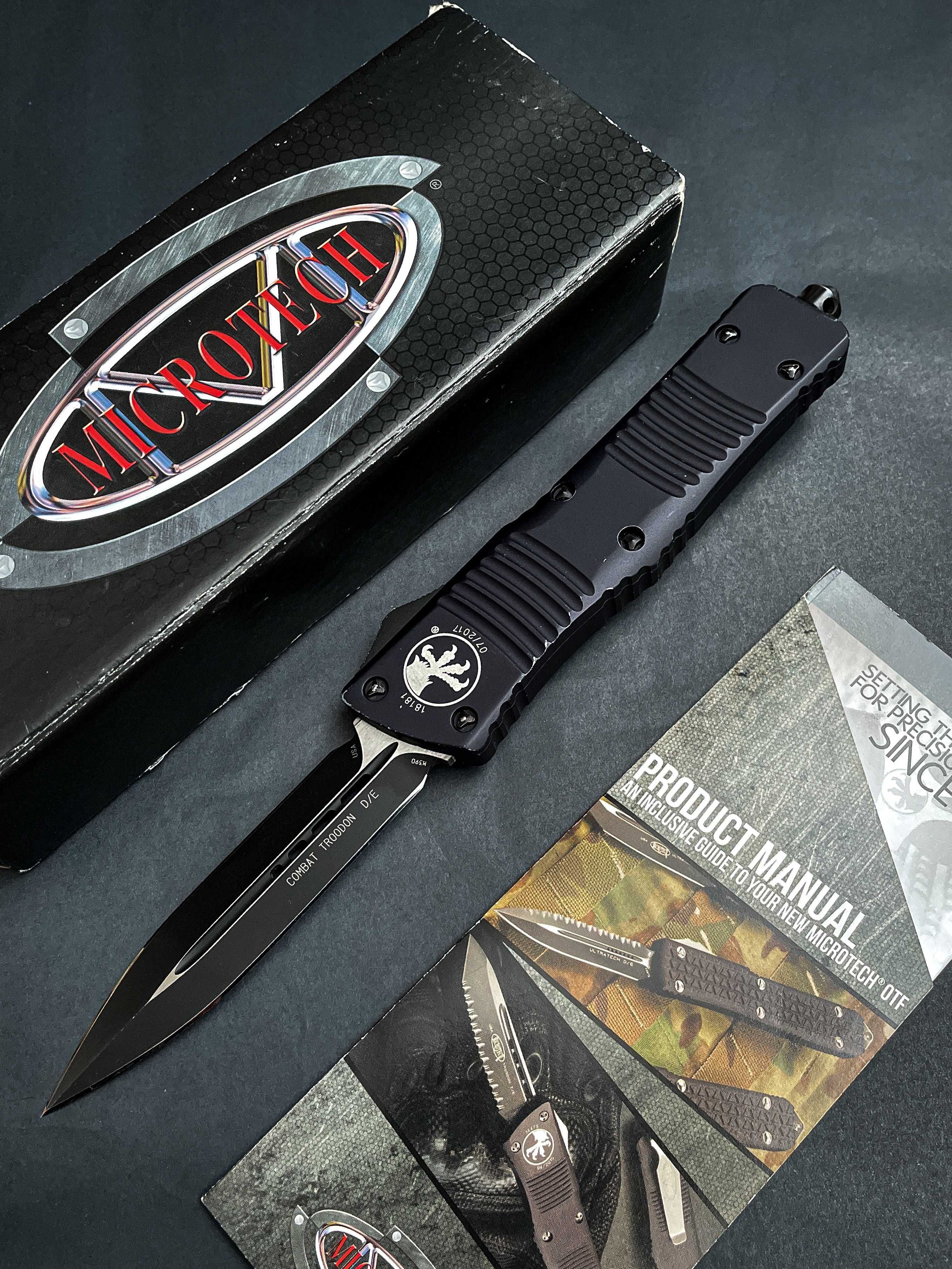 Microtech Combat Troodon D/E M390 SN18181 07/2017