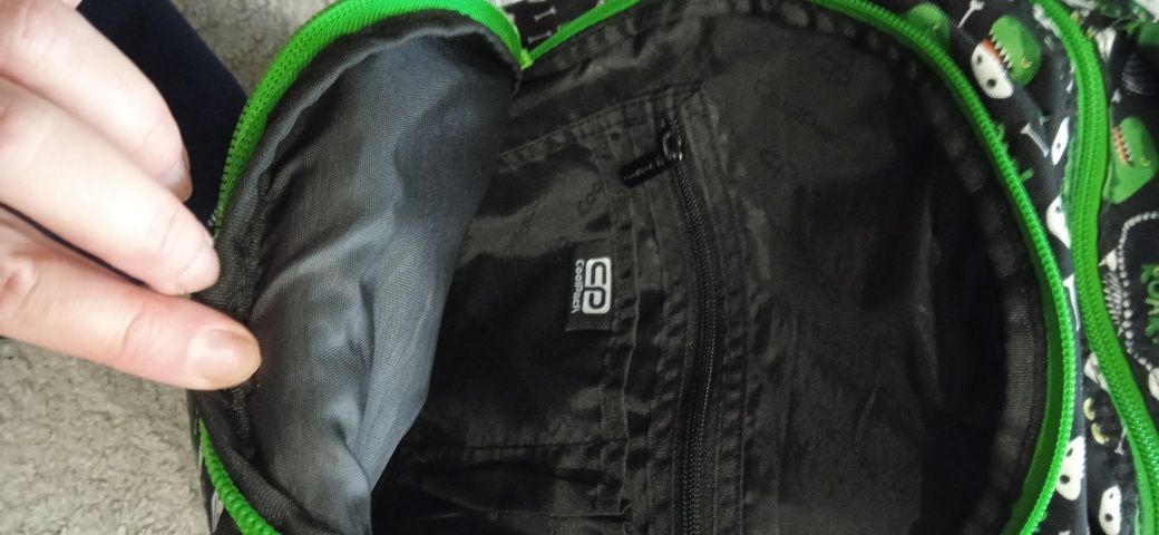 Plecak Coolpack do klasy 1-3 dinozaury jak nowy