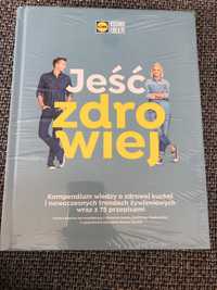 Nowa książka lidla Jeść zdrowiej zapakowana