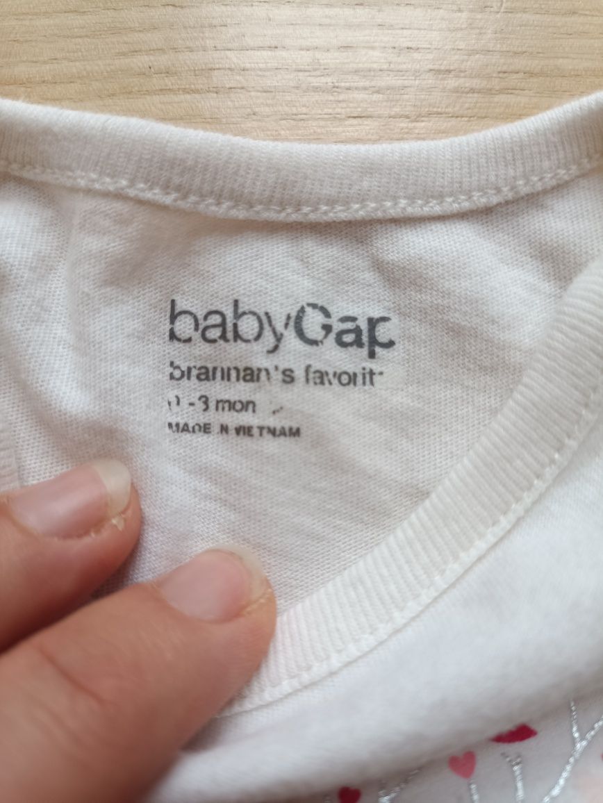 Body niemowlęce dziewczęce Kids up Baby/GAP rozm. 62