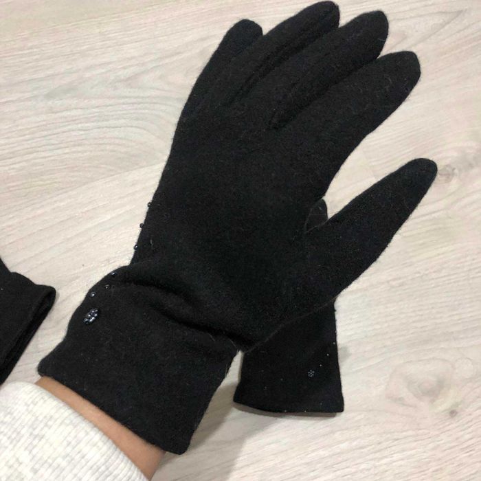 НОВІ Рукавиці чорні теплі