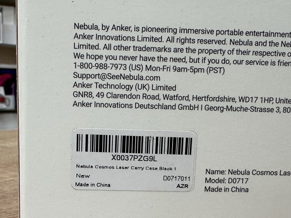 Кейс для проєктора NEBULA Travel Case