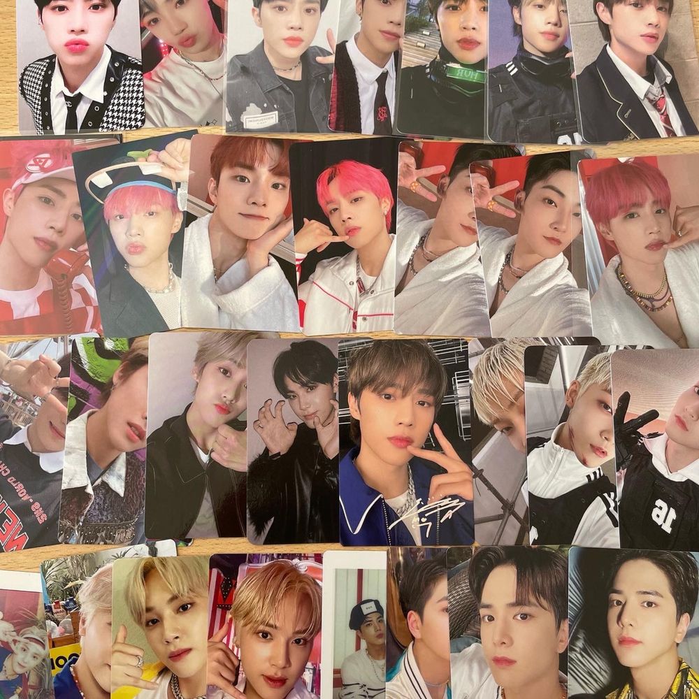 The boyz album kpop photocards